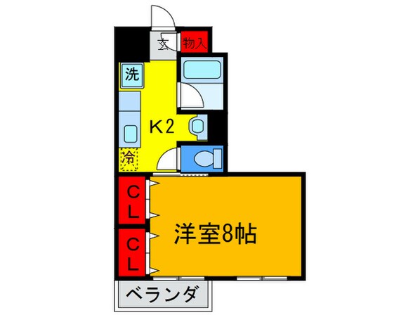 ルグラン・アコルネの物件間取画像